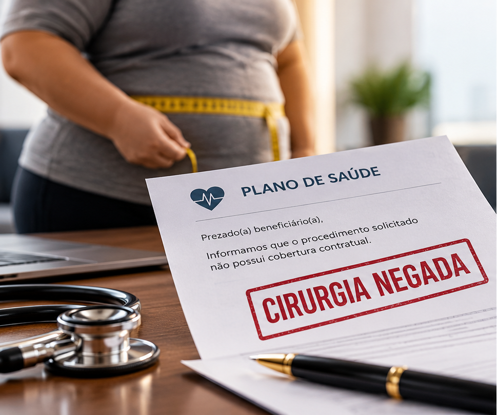 Cirurgia bariátrica negada pelo plano de saúde: o que fazer?